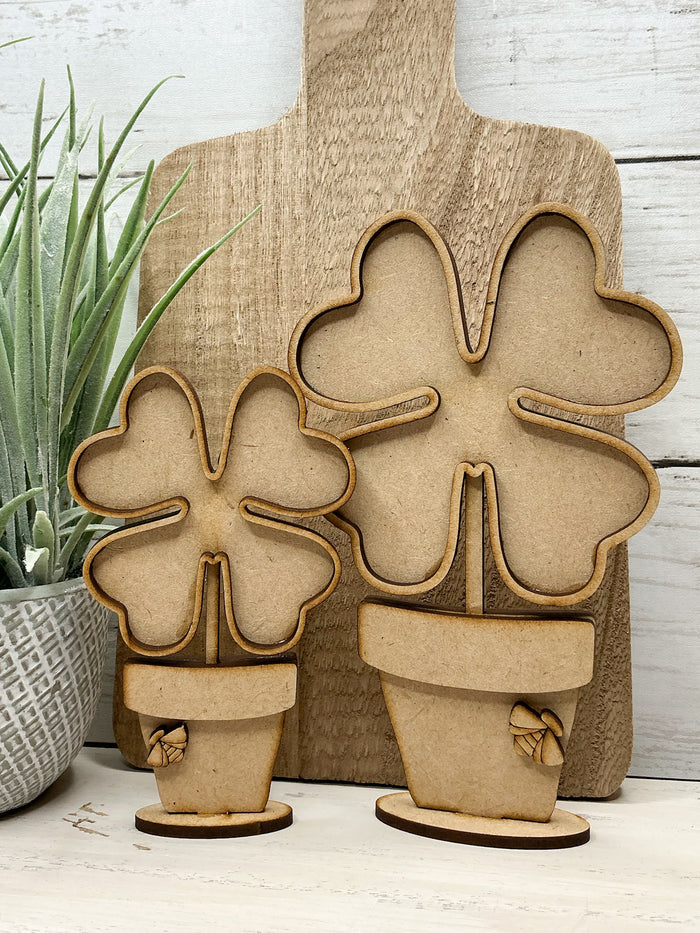 Pair of Shamrocks DIY Kit