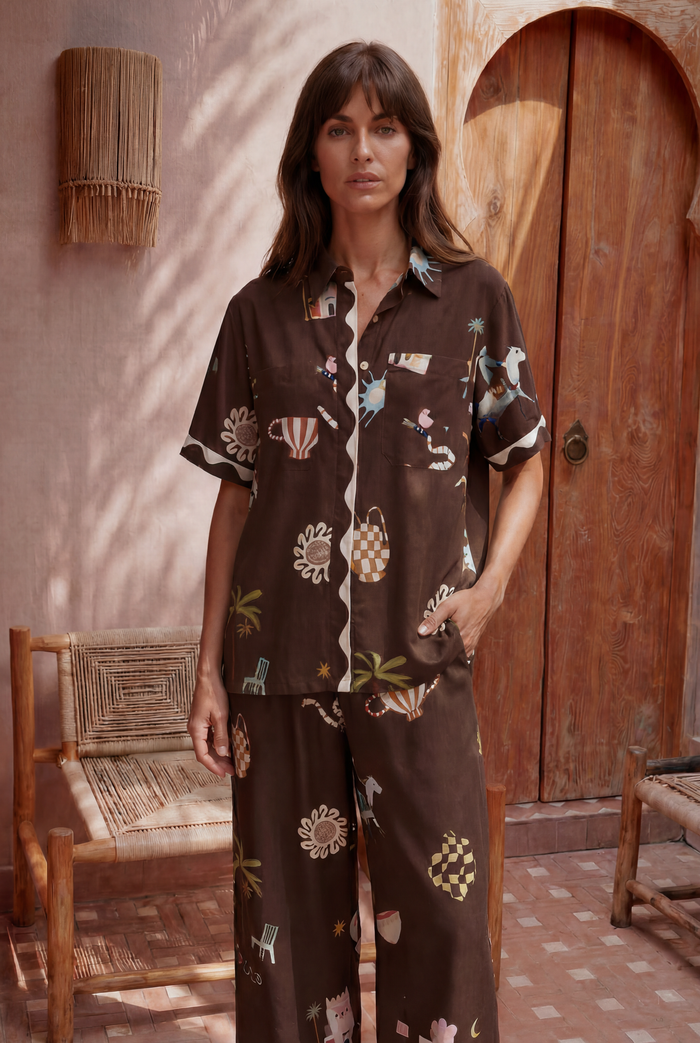 Palm Collective Amara Blouse