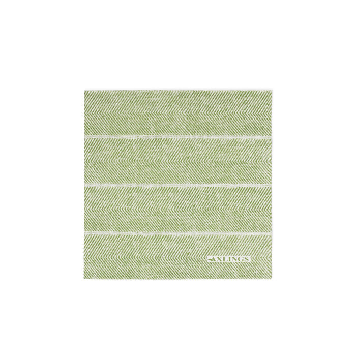 Paper Luncheon Napkin Stripe Herringbone Eleish Van Breems Home