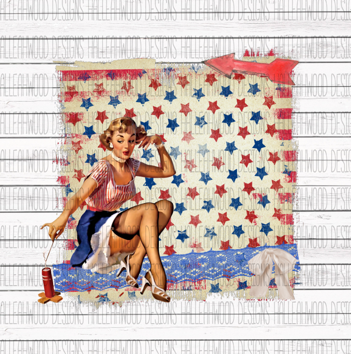 Patriotic USA- PIN UP Bundle- NO words