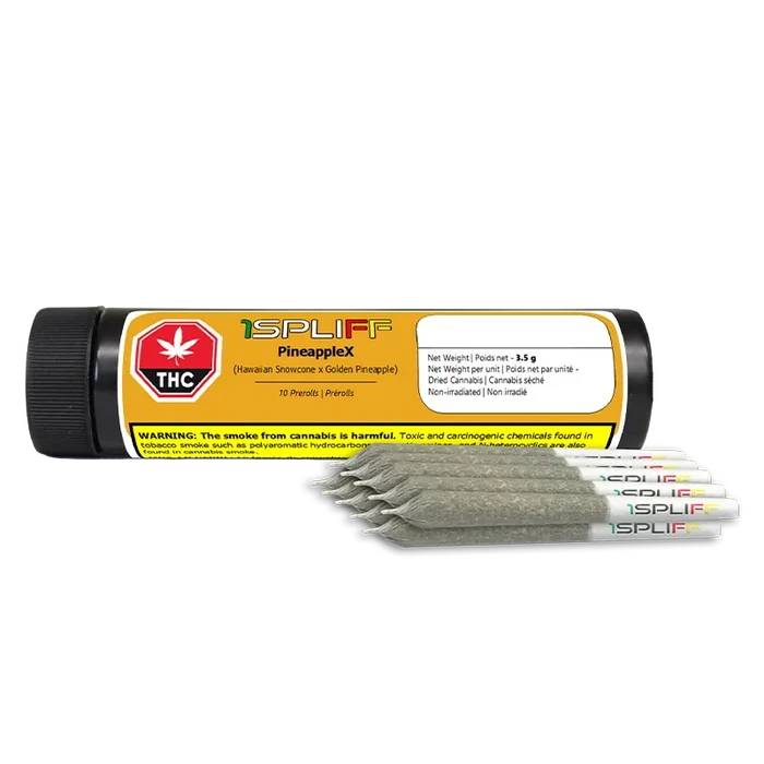 1Spliff 3.5 g Pineapplex PR 10 x 0.35 g Pre-Rolls