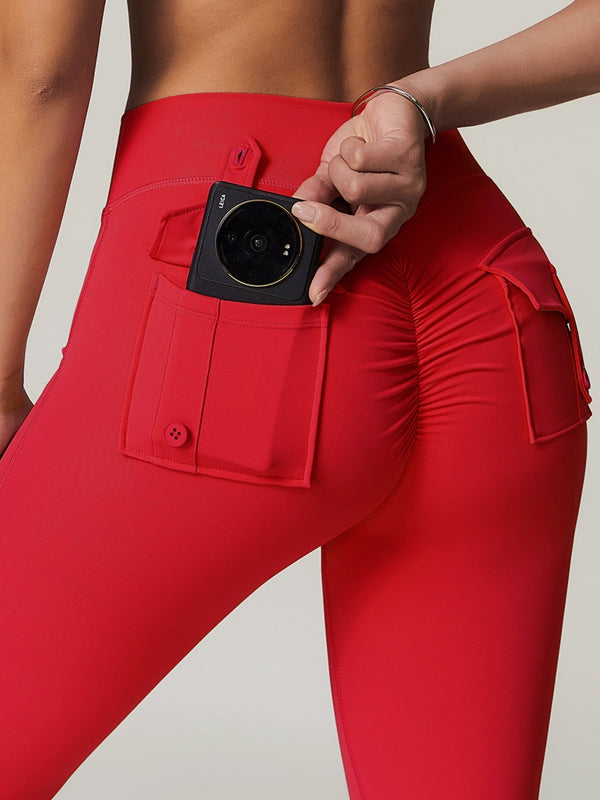 Pocket Scrunch Bum Cargo Leggings
