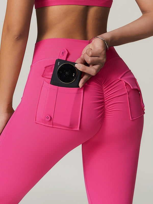 Pocket Scrunch Bum Cargo Leggings