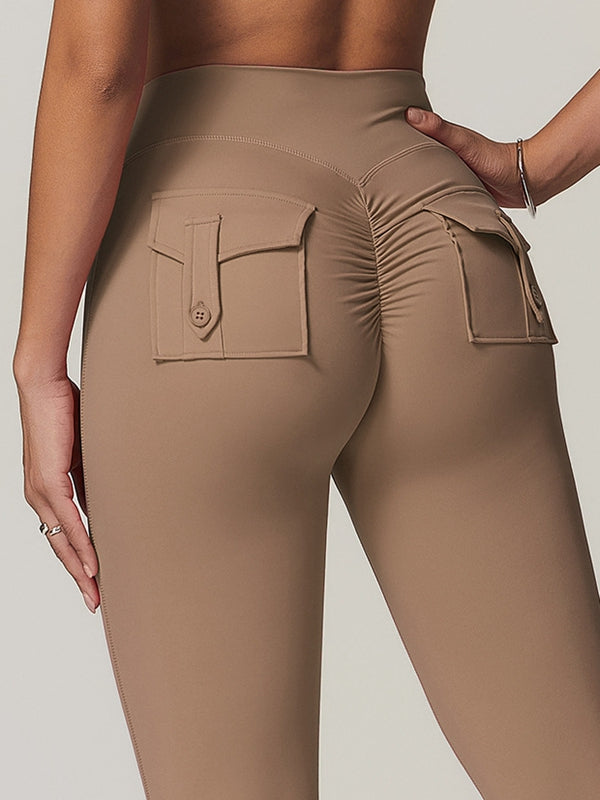Pocket Scrunch Bum Cargo Leggings