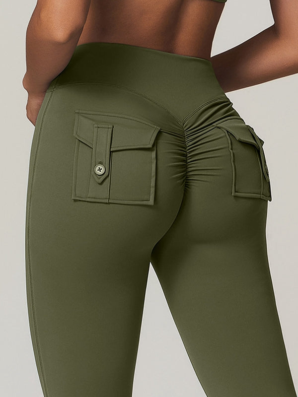Pocket Scrunch Bum Cargo Leggings