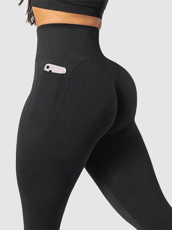 Pocket Seamless Scrunch Bum Leggings