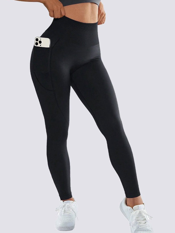 Pocket Seamless Scrunch Bum Leggings