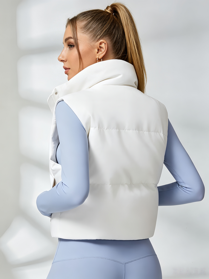 Pocket Zipper Down Vest