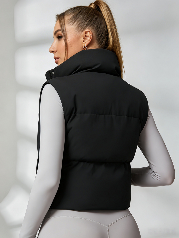 Pocket Zipper Down Vest