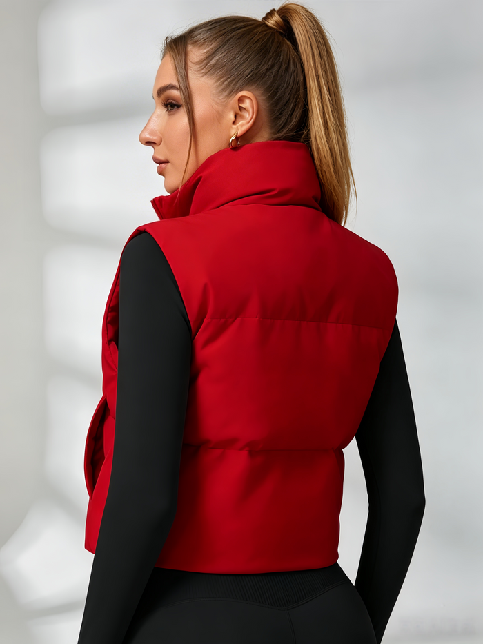 Pocket Zipper Down Vest