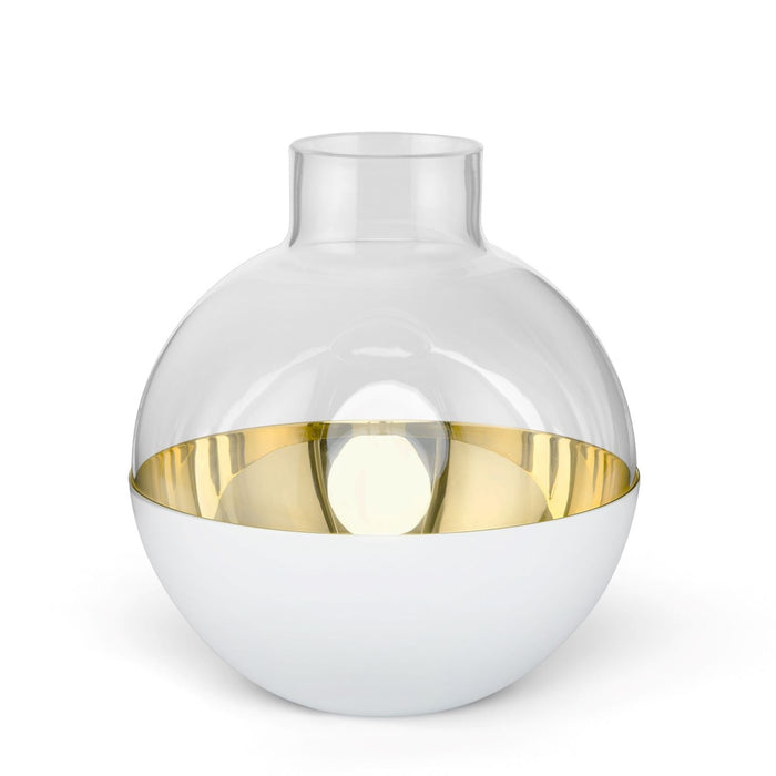 Pomme Vase, White, Medium Eleish Van Breems Home