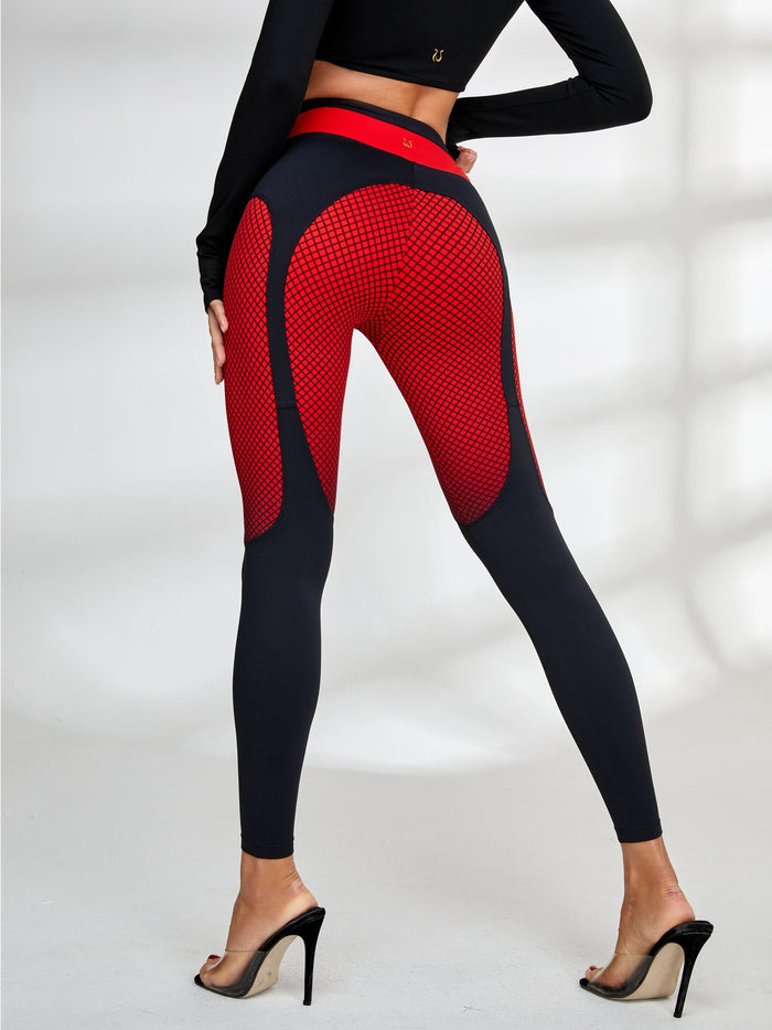 ❤Pop Style Contrast Color Unique Twist With Pads Tracksuit