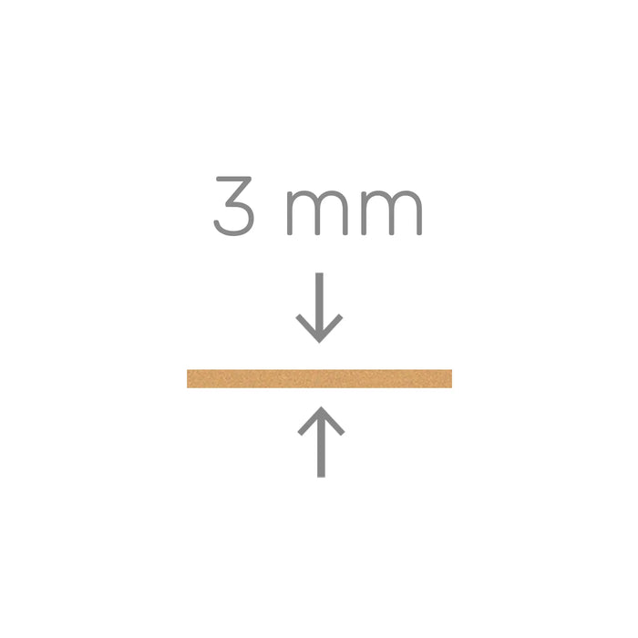Poron without fabric - Cellular polyurethane - Shore 20 - Cushioning - 1.5 mm / 3 mm / 5 mm - My Podologie
