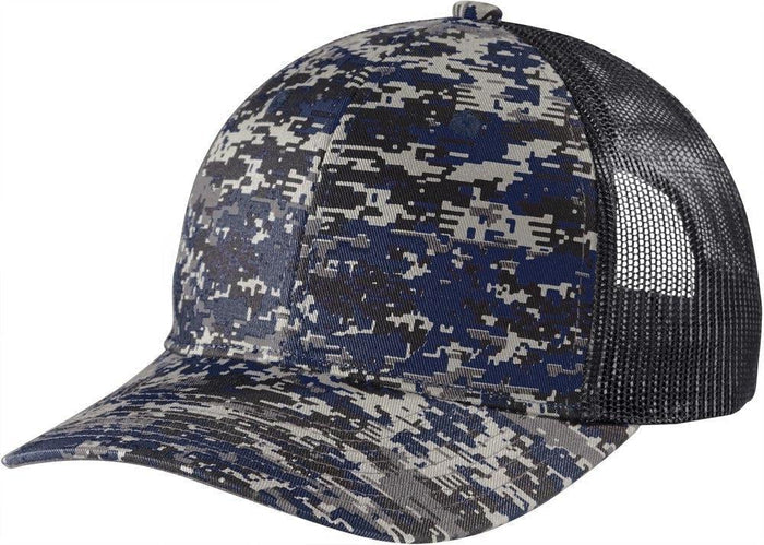 Rich Navy Digi/Grey Steel / OSFA