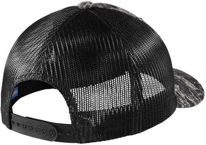 no-logo Port Authority Digi Camo Snapback Trucker Cap-Regular-Port Authority-Thread Logic no-logo