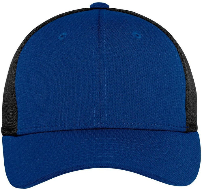 Port Authority Pique Mesh Cap-Regular-Port Authority-True Royal/Black-S/M-Thread Logic