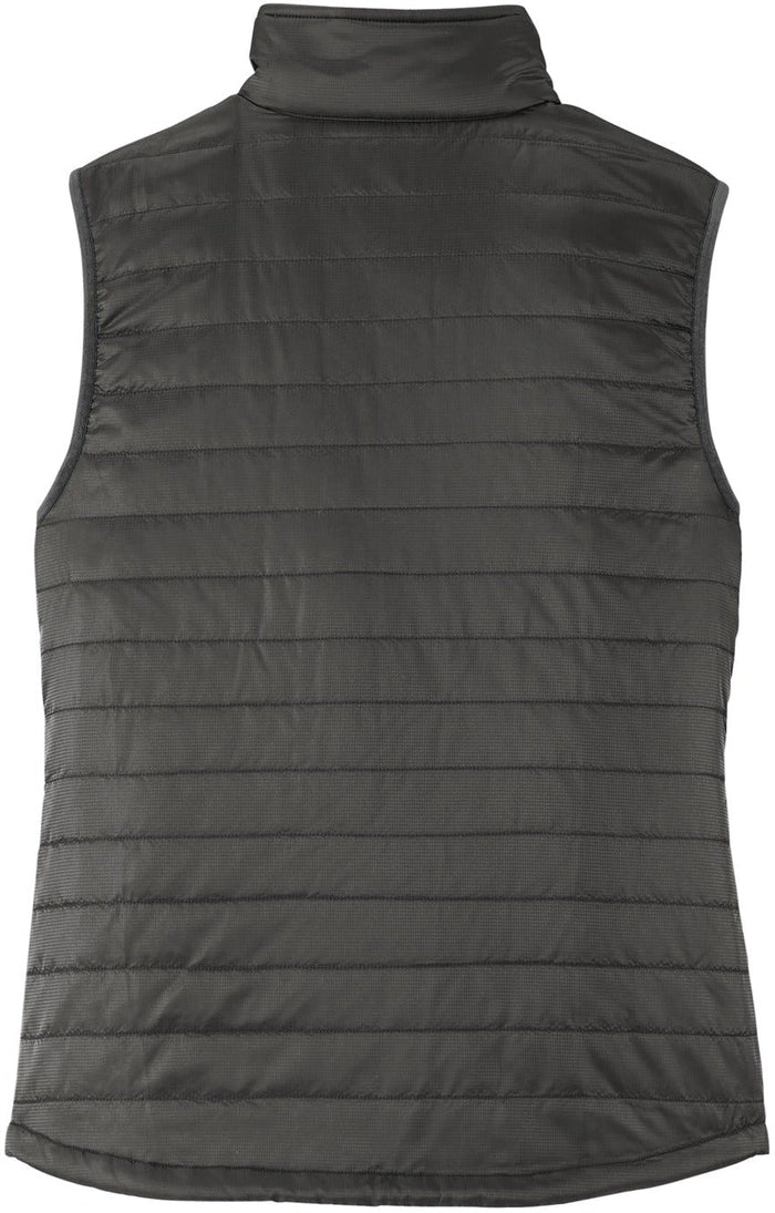 no-logo Port Authority Ladies Packable Puffy Vest-Regular-Port Authority-Thread Logic