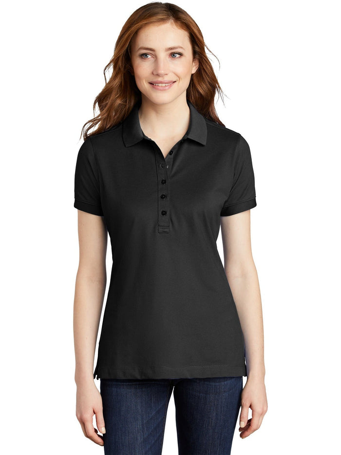 no-logo Port Authority Ladies Stretch Pique Polo-Active-Port Authority-Thread Logic