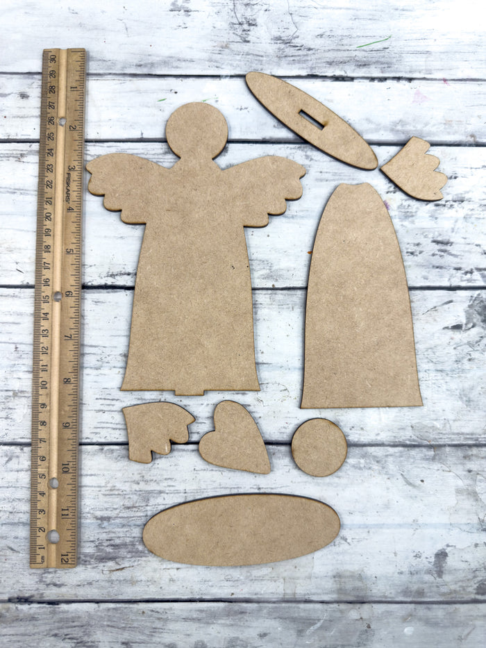 Primitive Standing Angel DIY Kit