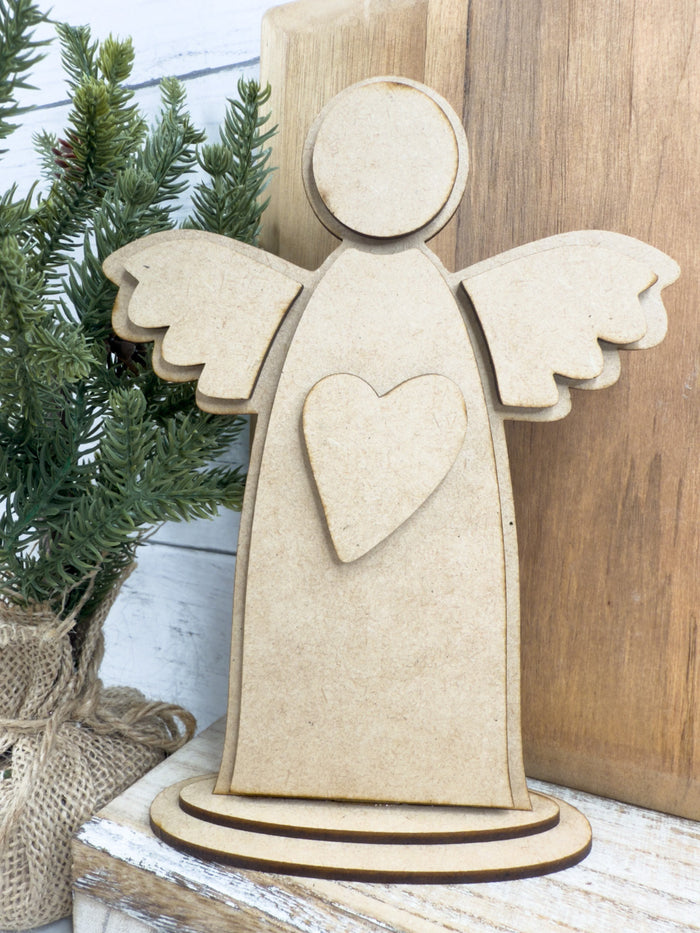 Primitive Standing Angel DIY Kit