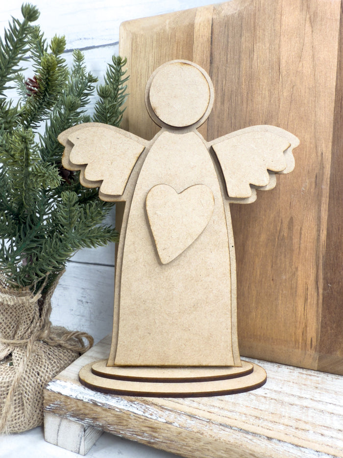 Primitive Standing Angel DIY Kit