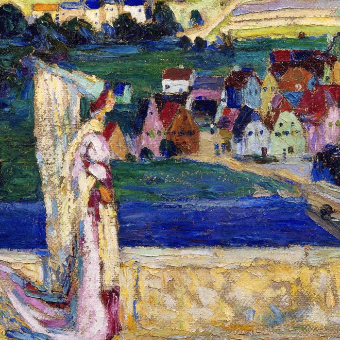 Promenade (Sketch) by Wassily Kandinsky, 1903