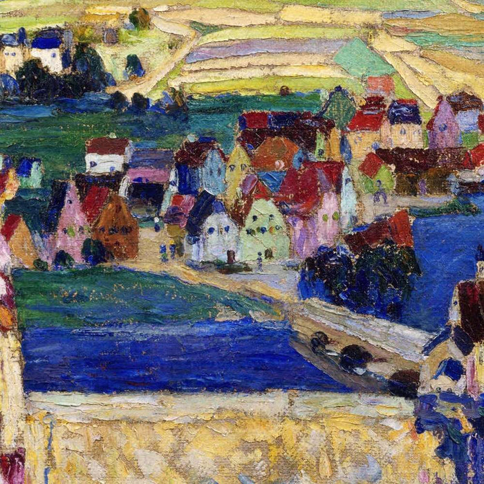 Promenade (Sketch) by Wassily Kandinsky, 1903