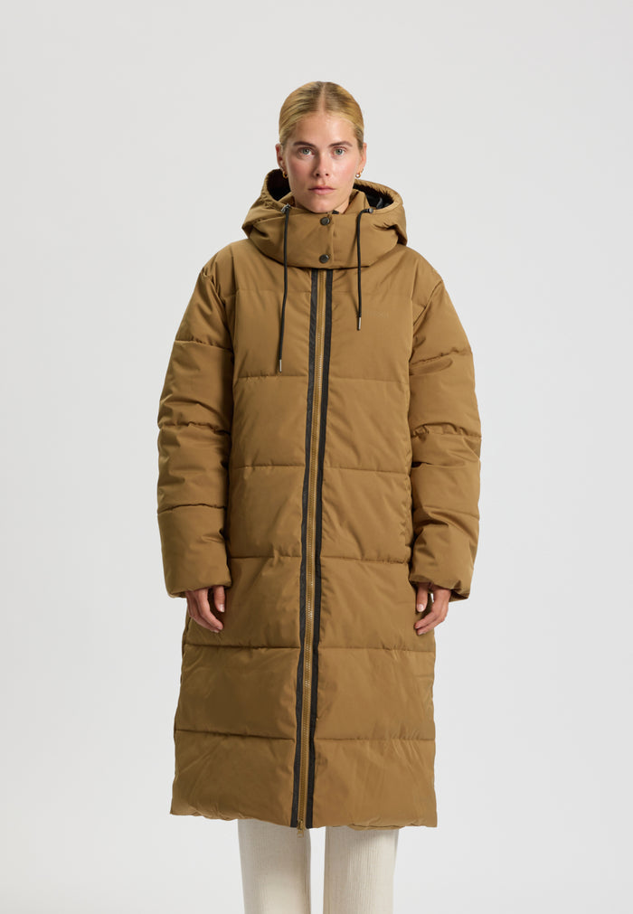 Rethinkit Puffer Coat SHELTER Jacket 4210 golden brown