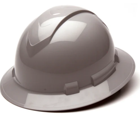 Pyramex Ridgeline Full Brim Hard Hat- Non-Vented