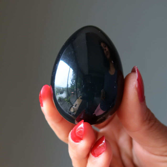 rainbow obsidian egg