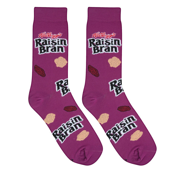 Raisin Bran Crew Socks - Premium Socks from Crazy Socks - Just $8! Shop now at Pat's Monograms