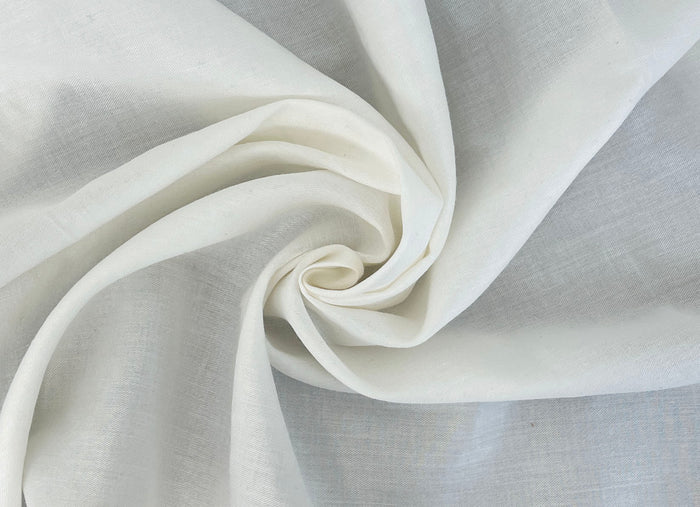 Ramie Cotton Satin, Light-Medium Weight, 44" , US$26/yard