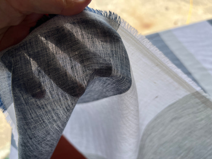Remnant Fabric #302 - Linen 100%  12y