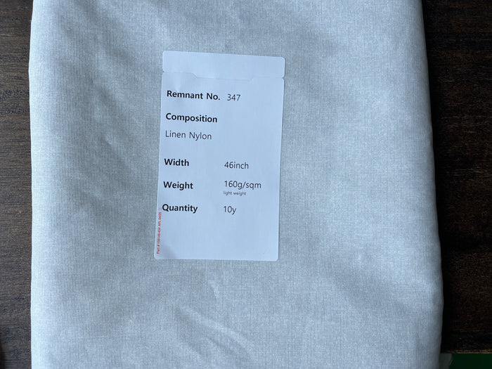 Remnant Fabric #347 - Linen Nylon - 10y