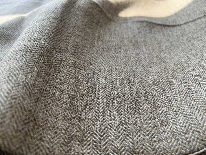 Remnant Fabric #376 - Linen Polyester - 6.2y