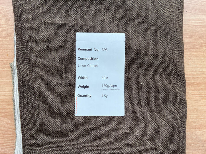 Remnant Fabric #395 - Linen Cotton - 4.5y