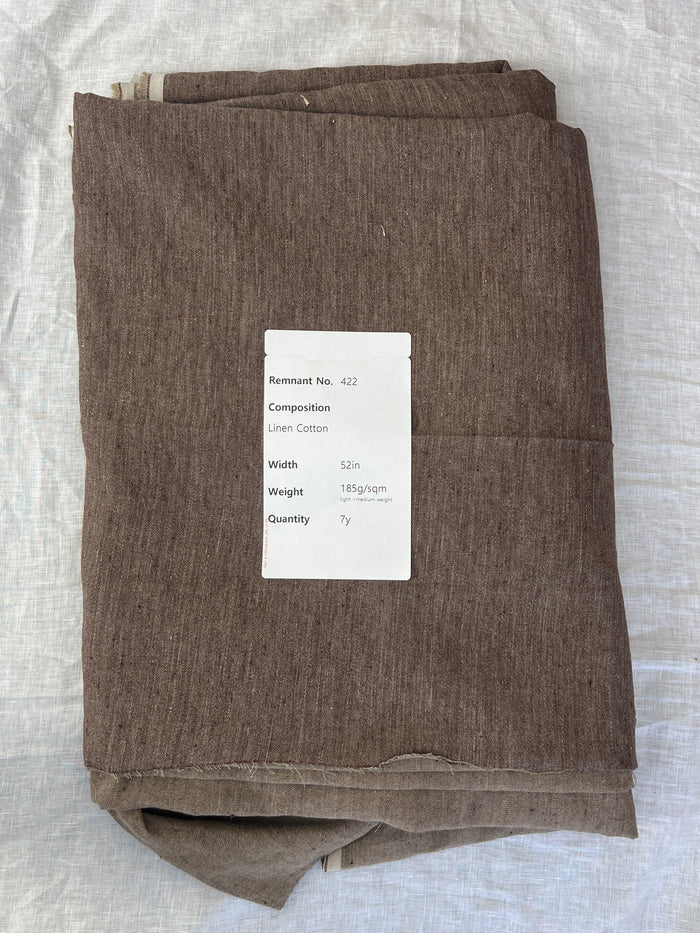 Remnant Fabric #422 - Linen Cotton - 7y