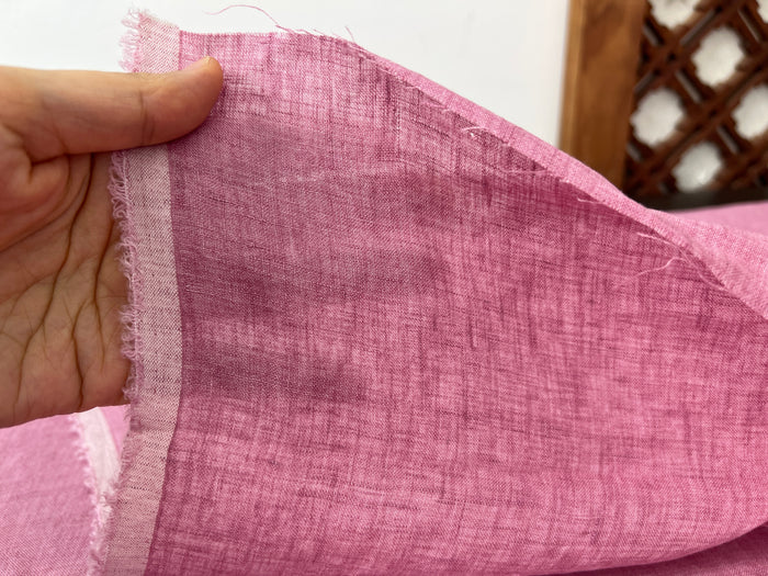 Remnant Fabric #424 - Linen 100% - 6y