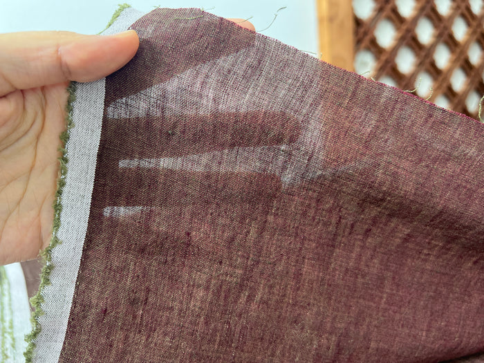 Remnant Fabric #429 - Linen 100% - 6y