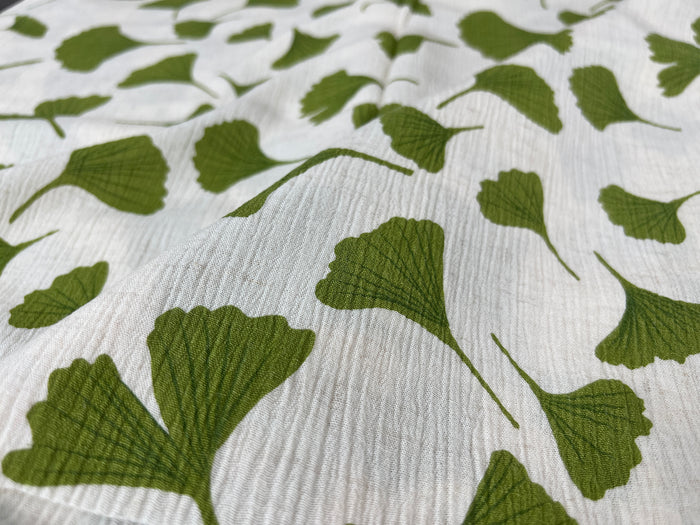 Remnant Fabric #438 - Linen Rayon  - 6.5y