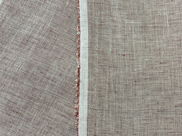 Remnant Fabric #444 - Linen 100%  - 8.5y