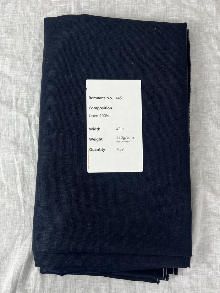 Remnant Fabric #445 - Linen 100%  - 4.3y