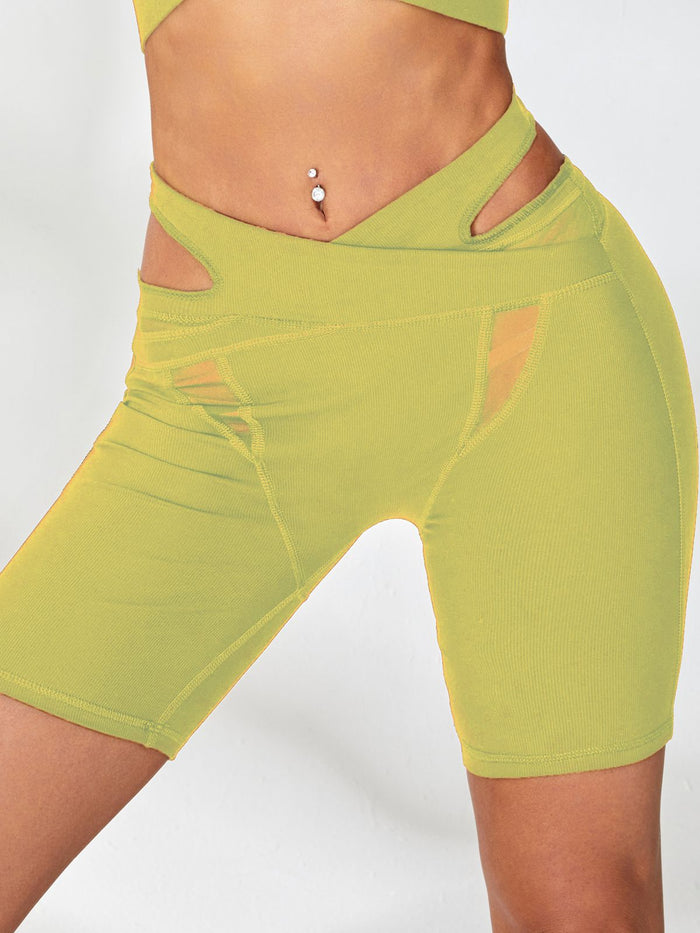 Green Yellow / S / Bicycle Shorts