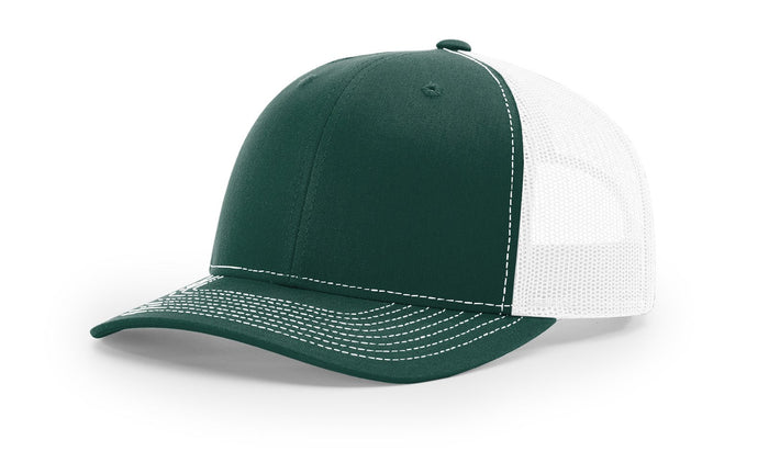 Dark Green/White