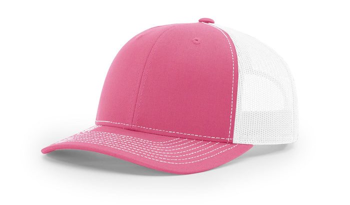 Hot Pink/White