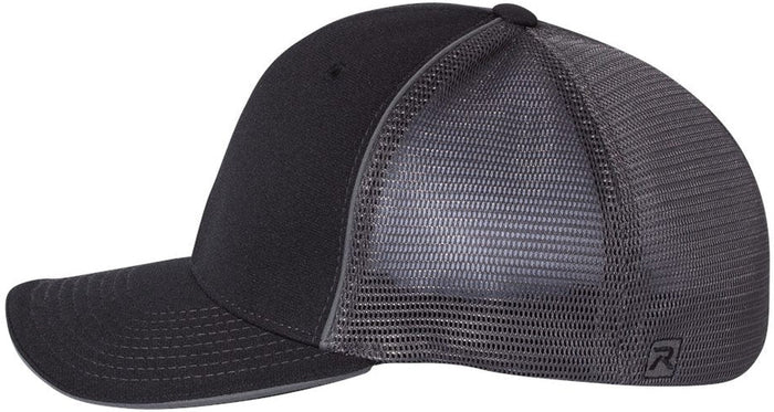 no-logo Richardson Fitted Pulse Sportmesh Cap with R-Flex-Caps-Richardson-Thread Logic