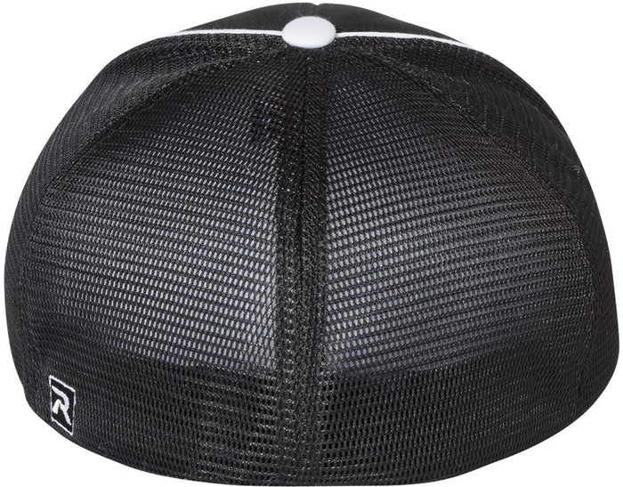 no-logo Richardson Fitted Pulse Sportmesh Cap with R-Flex-Caps-Richardson-Thread Logic
