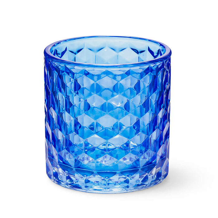 Richland Blue Chunky Honeycomb Glass Votive & Tealight Holder Set of 48