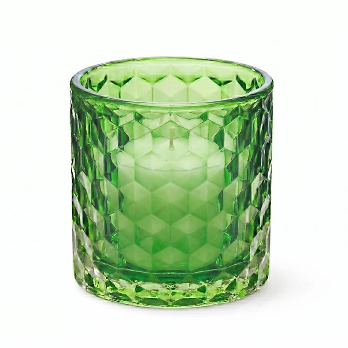 Richland Green Chunky Honeycomb Glass Votive & Tealight Holder Set of 48