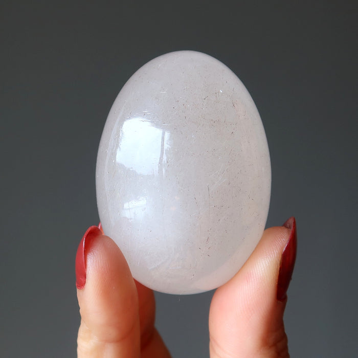 rutilated quartz egg